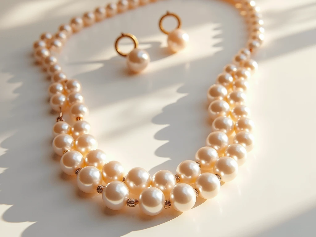 Pearl Necklace Set