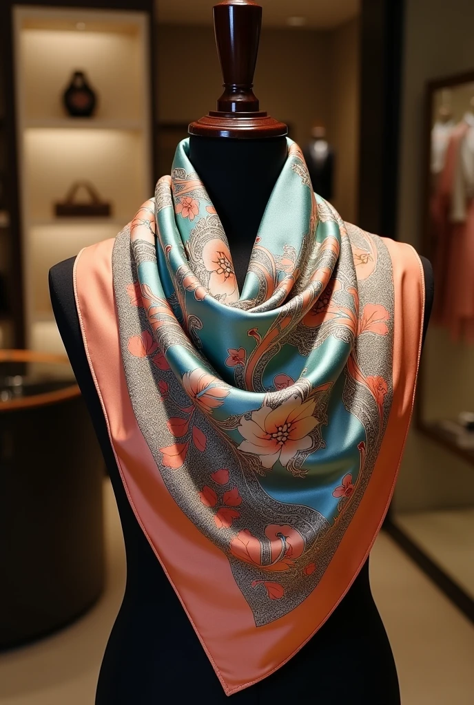 Designer Silk Scarf